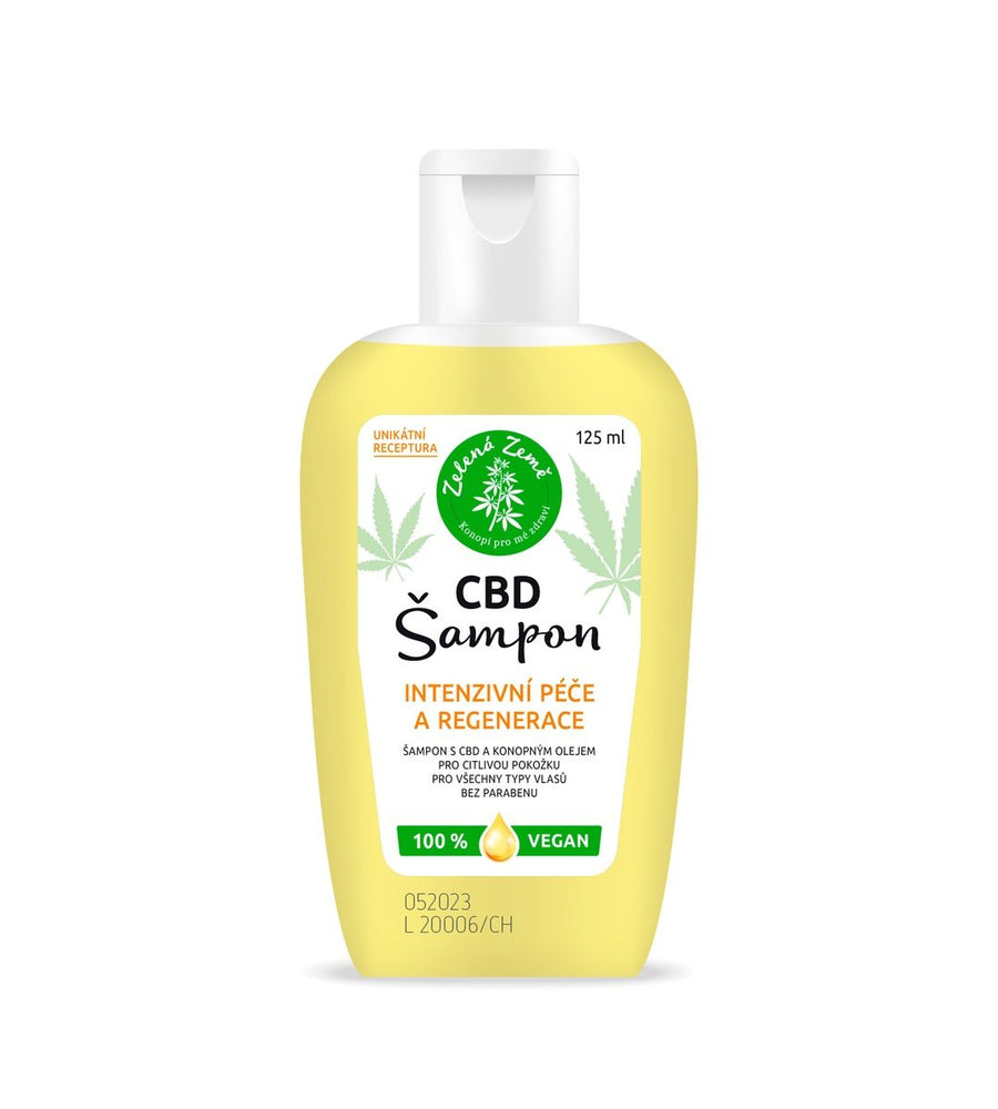 CBD šampon Zelená Země